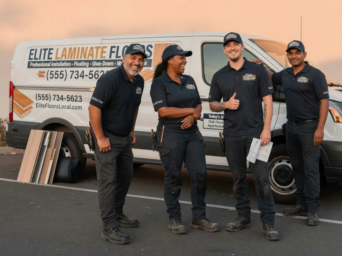 Laminate flooring installation company in Thornfield, MO